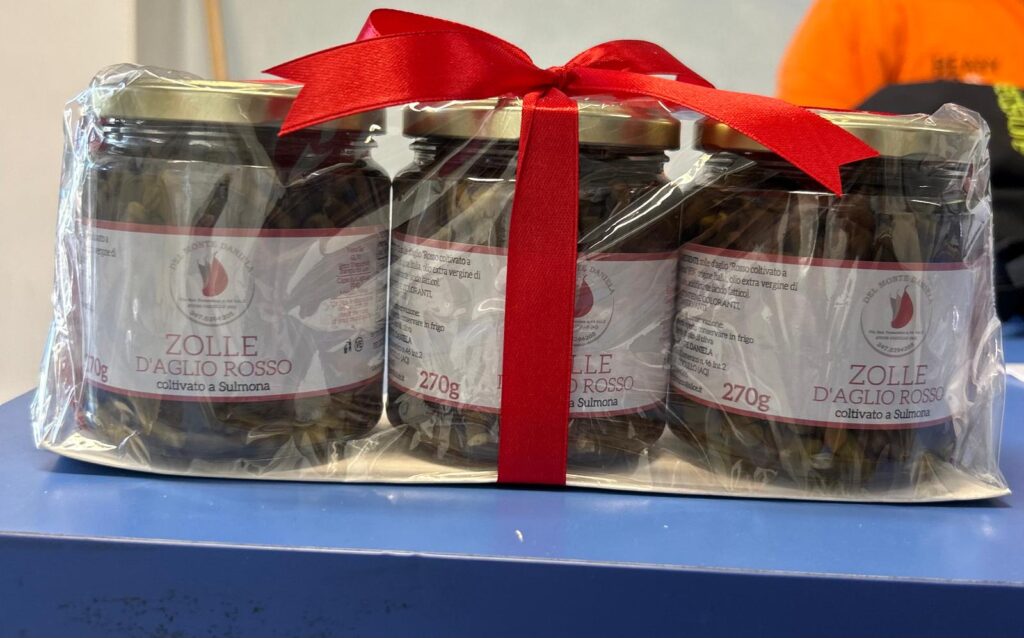 Confezioni Regalo Da 3 pz Zolle D'Aglio Rosso